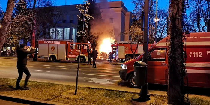 Imagini de la locul accidentului Foto: Facebook / Tudor Bogdan Teodorescu