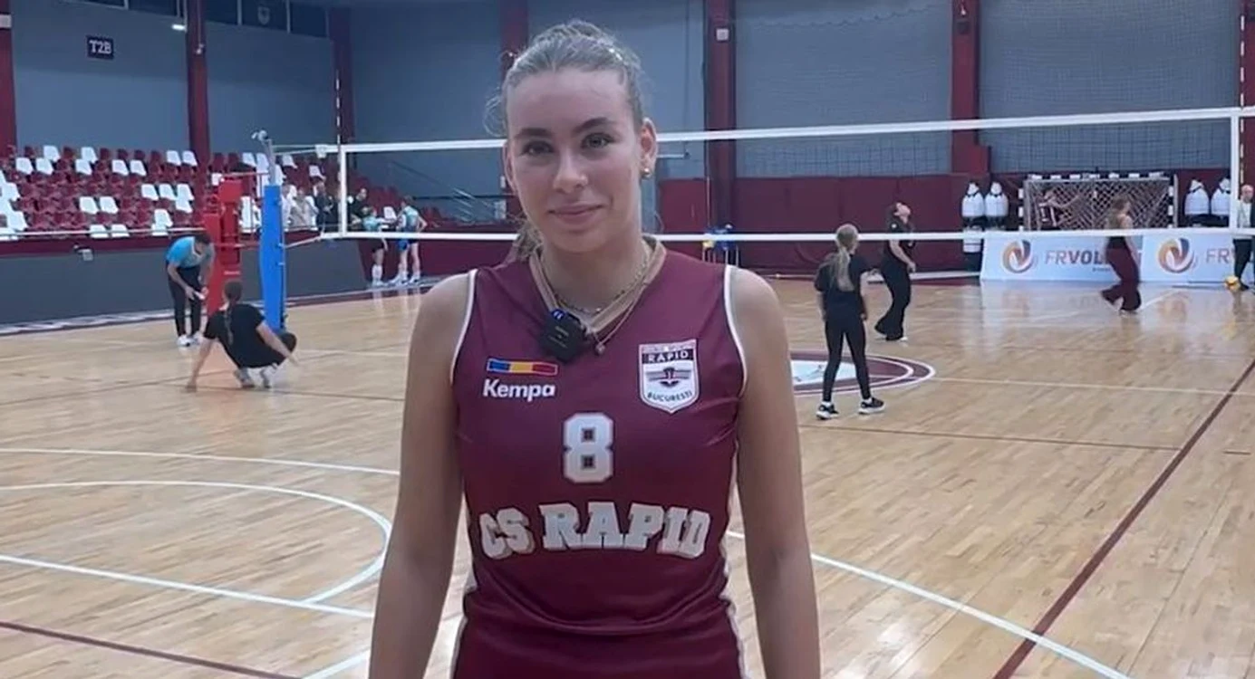 Mara Vasilescu a fost titulară în meciul de debut de la Rapid
