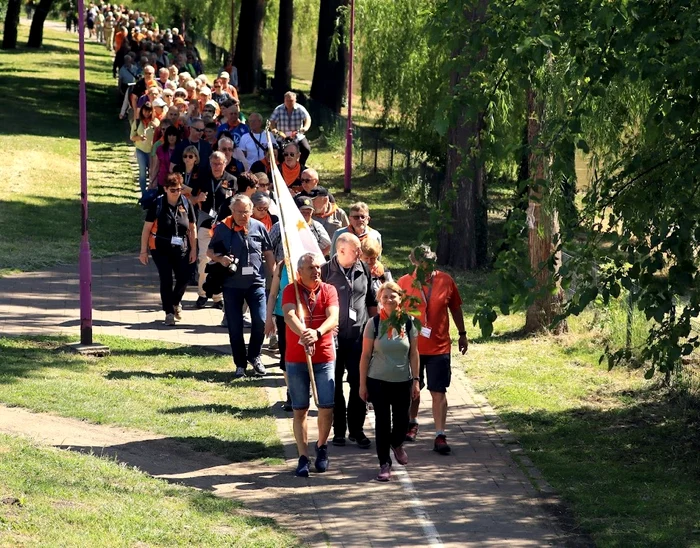 Drumeție pentru Pace la Timișoara FOTO Kolping