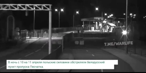 frontiera din Belarus Foto captura