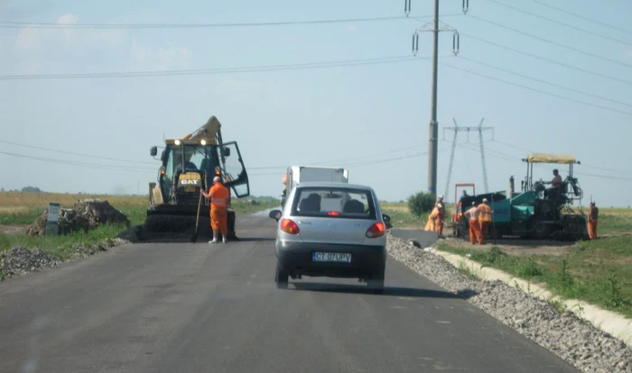 Drumul Mării, pe vremea când era în lucru