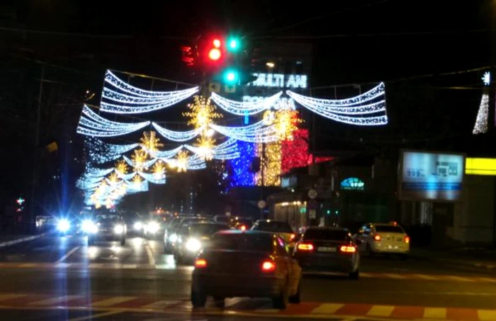 Iluminatul festiv în Focşani