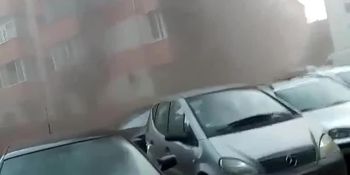 Incendiu într-un bloc de locuinţe din Suceava 