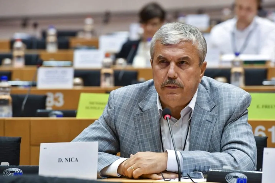 Dan Nica, în Parlamentul European FOTO: Arhivă