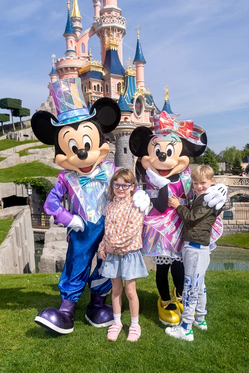 Prințul Albert, Prințesa Gabriella și Prințul Jacques | CREDIT: SYLVAIN BECHE/DISNEYLAND PARIS