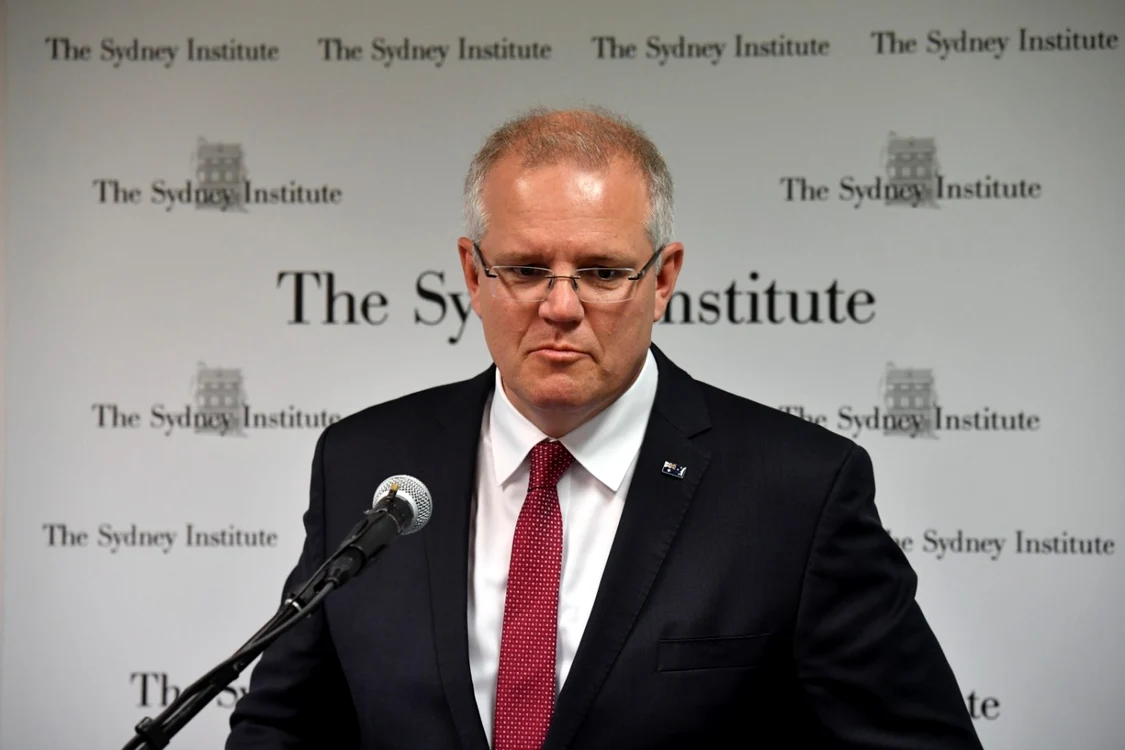 Premierul australian Scott Morrison FOTO EPA-EFE