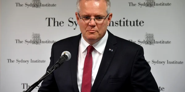 Premierul australian Scott Morrison FOTO EPA-EFE