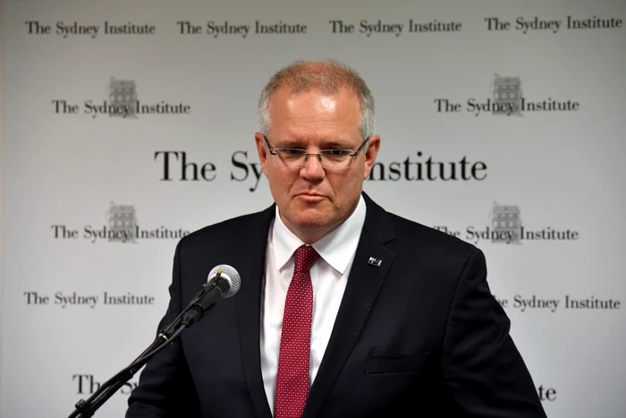 Premierul australian Scott Morrison FOTO EPA-EFE