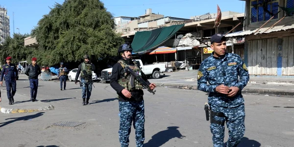 Forte de securitate din Bagdad FOTO EPA-EFE