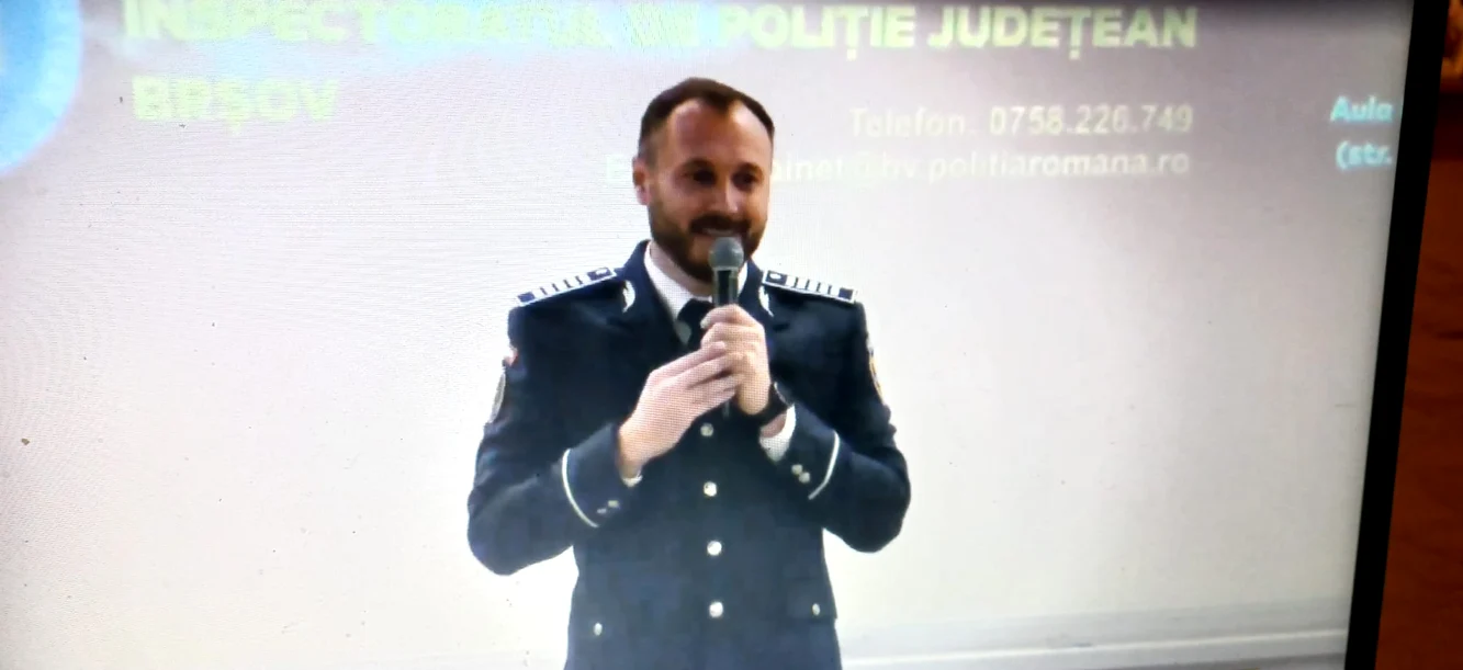 Polițistul Daniel Zontea a organizat un eveniment antidrog cu prezență uriașîă FOTO Ioan Buciumar