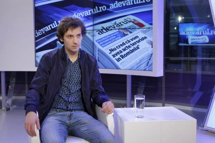 Regizorul Horia Suru, la Adevărul Live FOTO: Eduard Enea