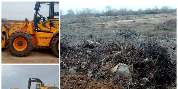 garda de mediu a confiscat utilajul unei primarii din bihor foto garda de mediu 08 jpeg