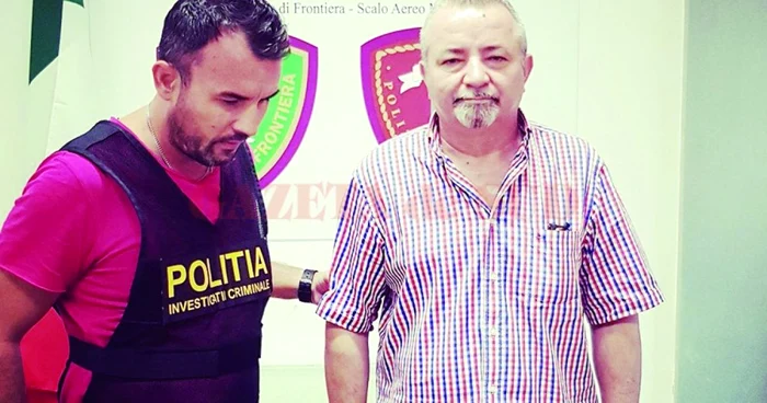Boerică, prins şi adus în ţară de poliţiştii italieni