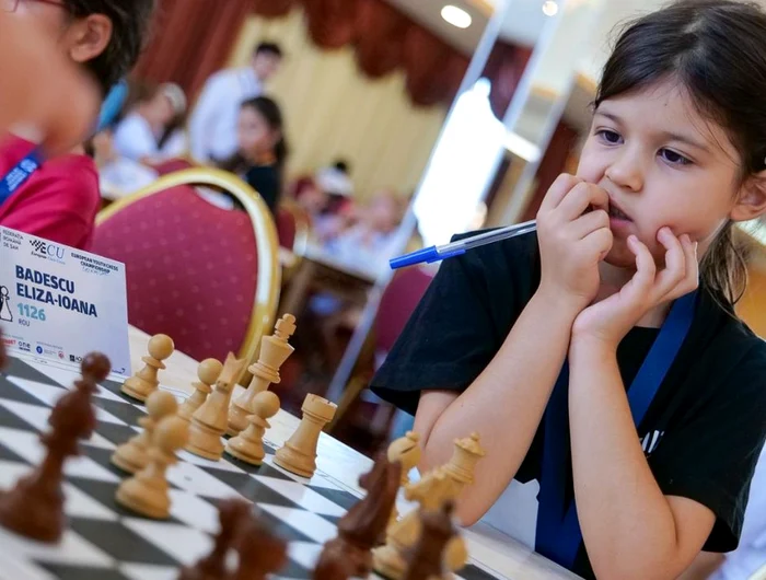 În 2023, Eliza Ioana Bădescu cucerea bronzul Europenelor sub 8 ani la șah rapid