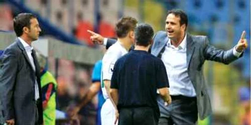 Levy (dreapta) s-a familiarizat cu atmosfera din Ghencea la meciurile disputate acolo cu Unirea Urziceni