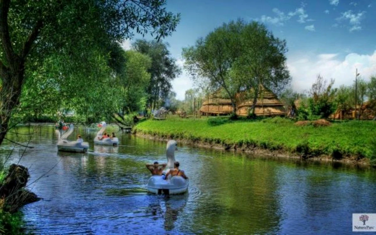 Natura Parc este practic un oraş în miniatură. FOTONatura Parc.