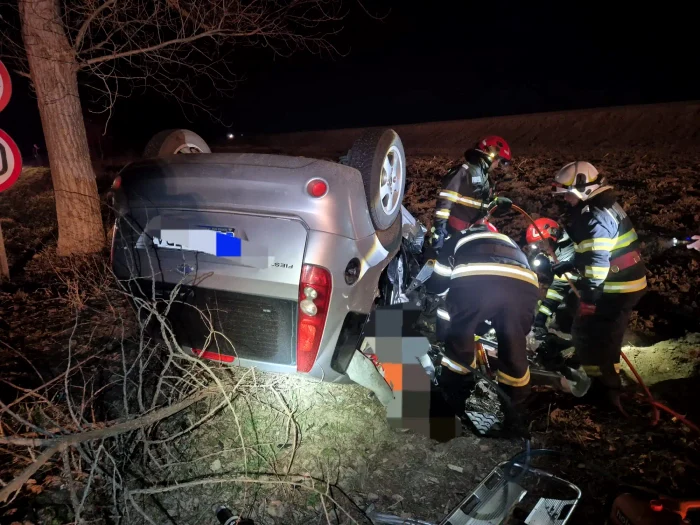 Accident cumplit în Neamț FOTO: ISU Neamț