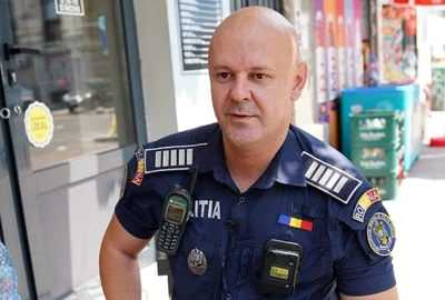 Viorel Teacă popularul polițist din Sibiu care și a dat demisia Foto Arhiva personală jpg