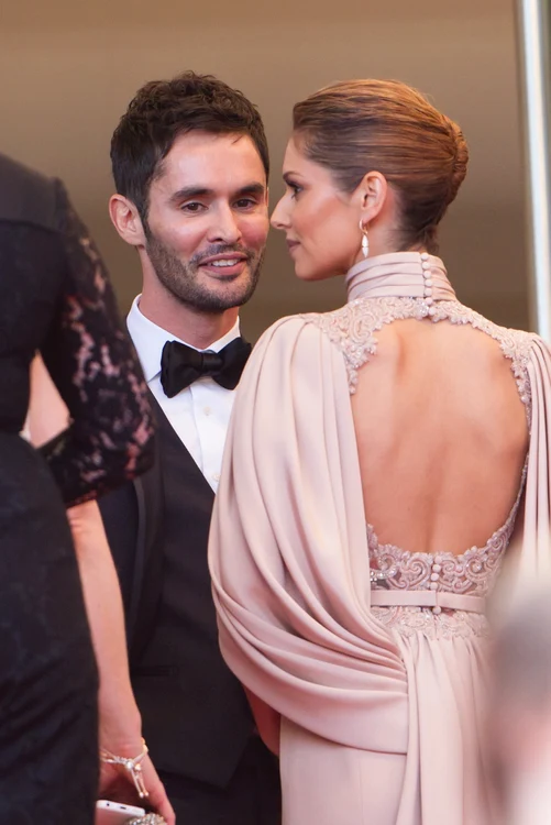 Cheryl Fernandez Versini (Cheryl Cole)  et son mari Jean Bernard Fernandez Versini lors de la montée des marches du film "Irrational Man" lors du 68 ème Festival International du Film de Cannes jpeg