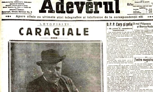 Caragiale despre răscoala din 1907: "Facţiunea de la putere, supranutrită, este incapabilă a mai ţine piept torentului popular, adică facţiunii răzbite de foame" jpeg