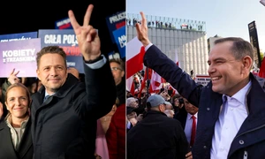 Rafal Trzaskowski și Karol Nawrocki (© x.com)