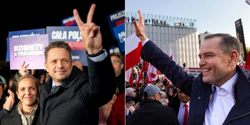 Rafal Trzaskowski și Karol Nawrocki (© x.com)