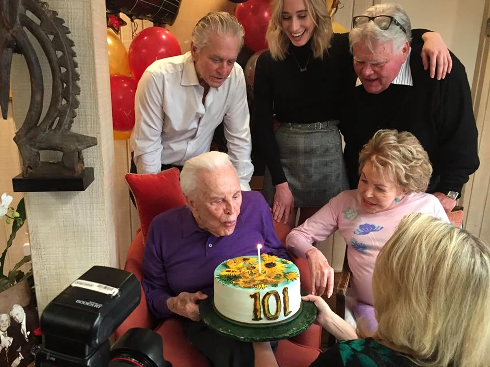 michael Douglas, Kirk Douglas Facebook 101 1 jpeg