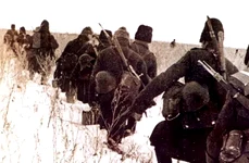 Soldați români la Stalingrad