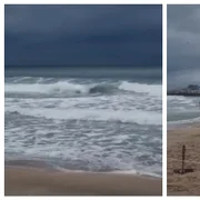 Mare agitată în Eforie Nord FOTO CAPTURĂ VIDEO 