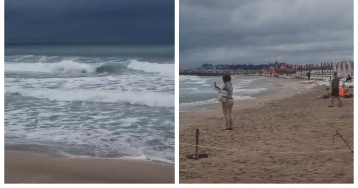 Vacanța la mare, compromisă în mijlocul verii: steag roșu în Eforie și apă ca gheața în Mamaia. Cum sunt plajele în celelalte stațiuni