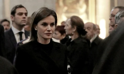 Spanish Royals Attend 25th Anniversary of King Juan Carlos' Father's Death jpeg