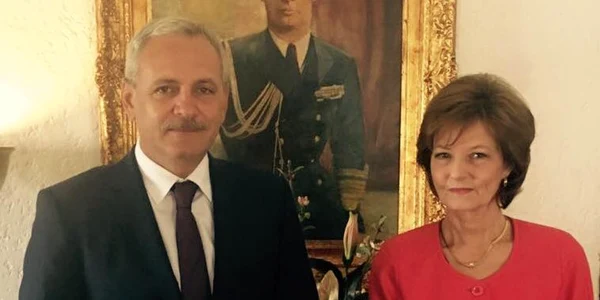 Dragnea si Margareta foto Facebook Liviu Dragnea