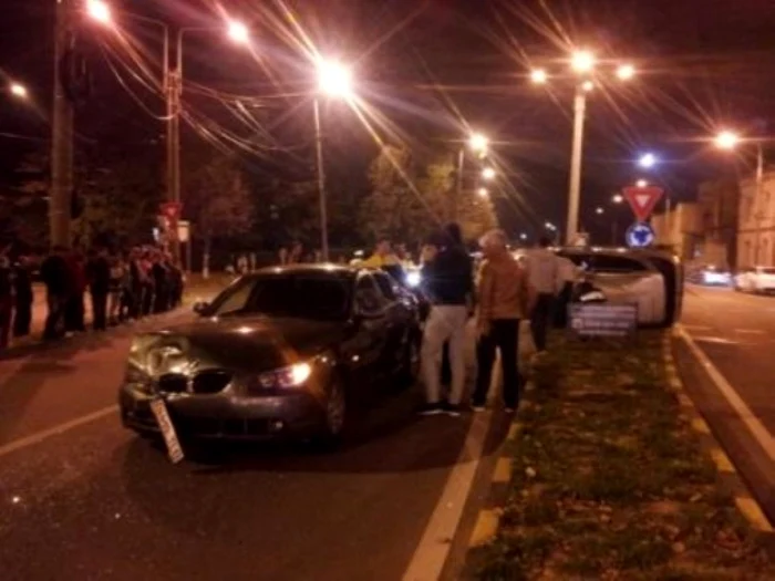 În urma accidentului au fost rănite 10 persoane FOTO botosaneanul.ro