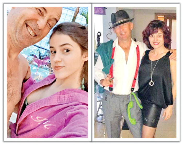 
    Radu Pietreanu a fost surprins , de fotoreporterii Click!, în  ipostaze casnice, alături de o  blondă care i-ar putea fi fiică  