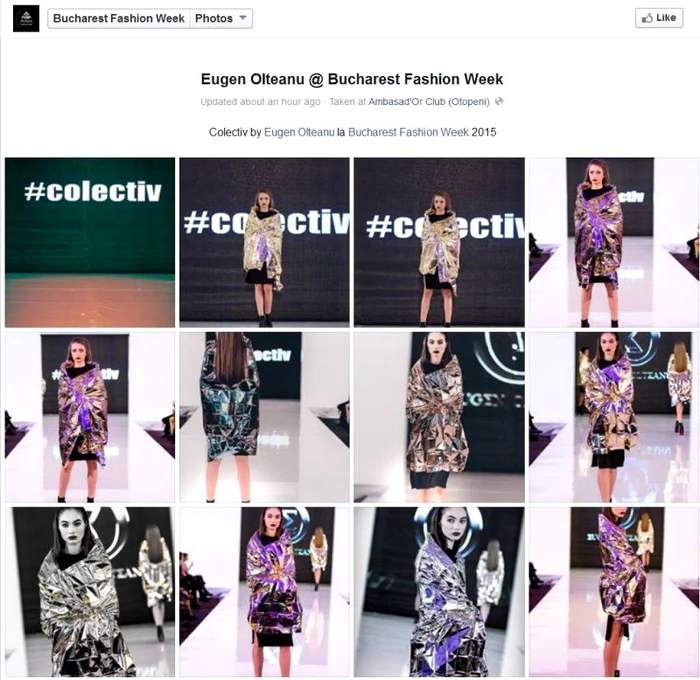 Conţinutul de pe pagina de Facebook a fost şters la scurt timp