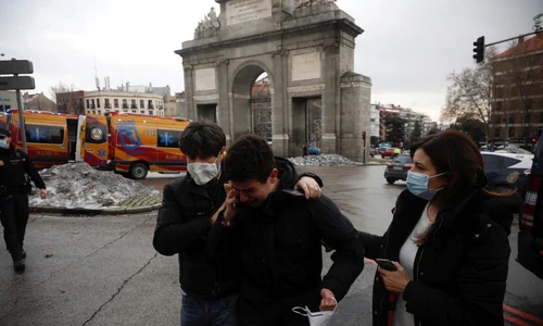 Cel puțin două persoane și au pierdut viața în deflagrația produsă la Madrid  jpeg