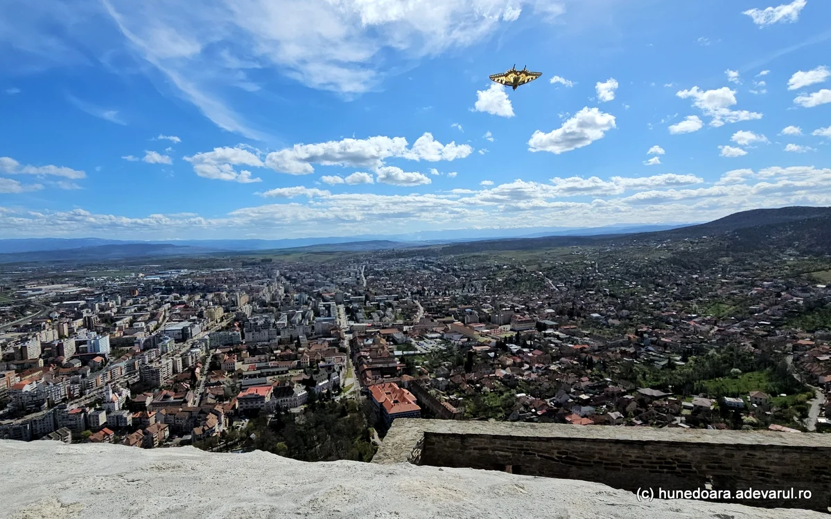 Cetatea medievală Deva. Foto: Adevărul.