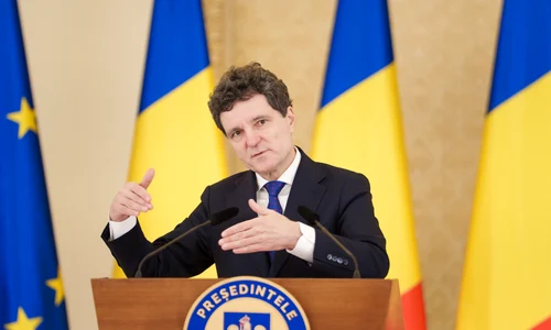 Nicușor Dan, conferință de presă la Palatul Cotroceni FOTO presidency.ro