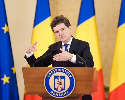 Nicușor Dan, conferință de presă la Palatul Cotroceni FOTO presidency.ro