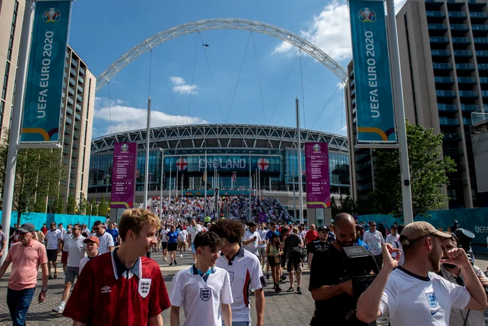 
    Stadionul Wembley este al doilea stadion ca mărime din Europa după Camp NouFoto: Guliver / GettyImages  
