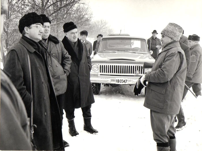 Ceaușescu la vânătoare / foto: arhiva