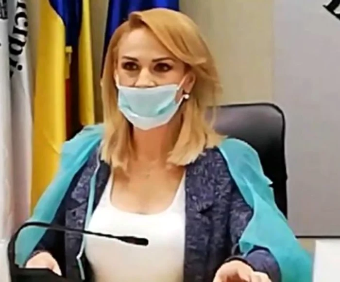 Gabriela Firea anunță că nu este de acord cu internarea copilului care are simptome dacă nu se face testarea imediată