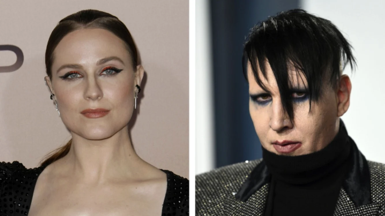 Rachel Wood şi Marilyn manson