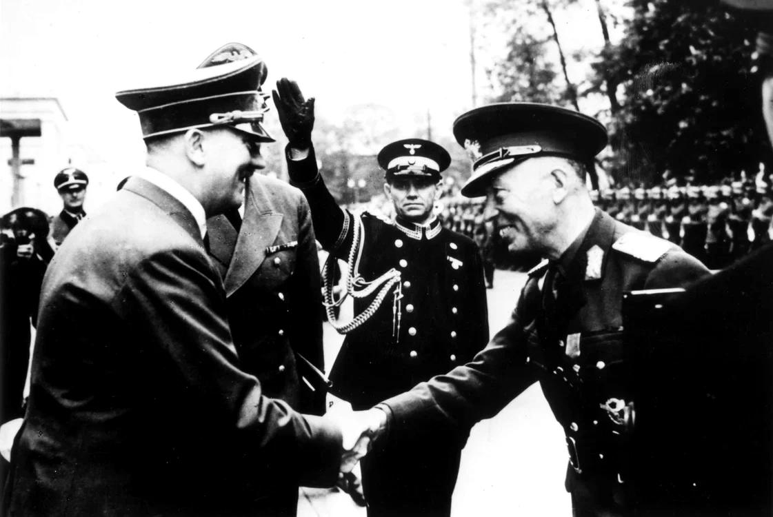 Întâlnire între Ion Antonescu și Adolf Hitler la Munchen, 1941 FOTO Profimedia