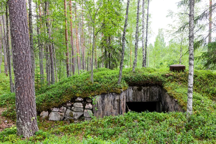 Buncăr din al Doilea Război Mondial în Suedia FOTO SHUTTERSTOCK