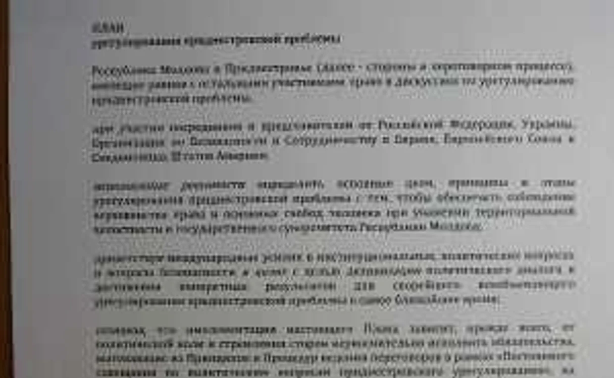 Documentul anonim poartă antetul preşedinţiei irlandeze a OSCE