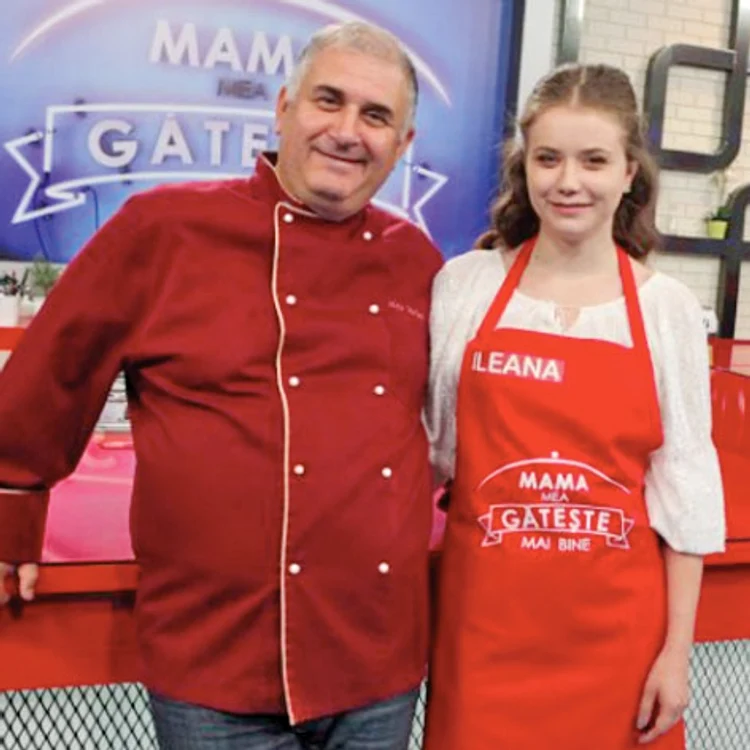
    Celebrul chef se află  în România de 30 de ani,  iar pe fiul lui l-a inițiat în  arta culinară la 18 ani   