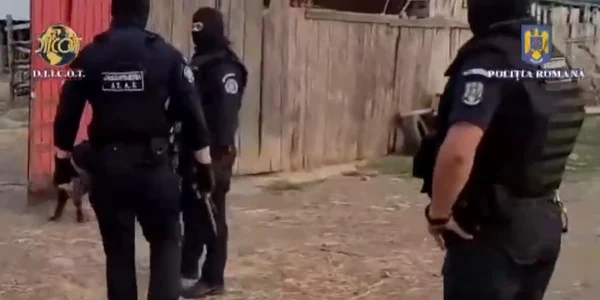 Perchezitii sclavi ferma Arges captura video jpg