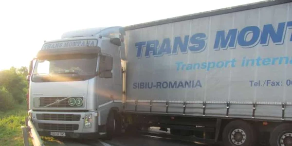Accident TIR Vestem