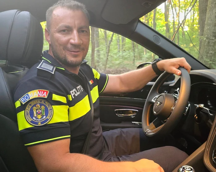 Polițistul Marian Godină FOTO: FB